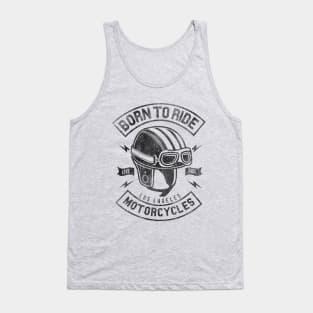 Born To Ride Cafe Racer Tank Top